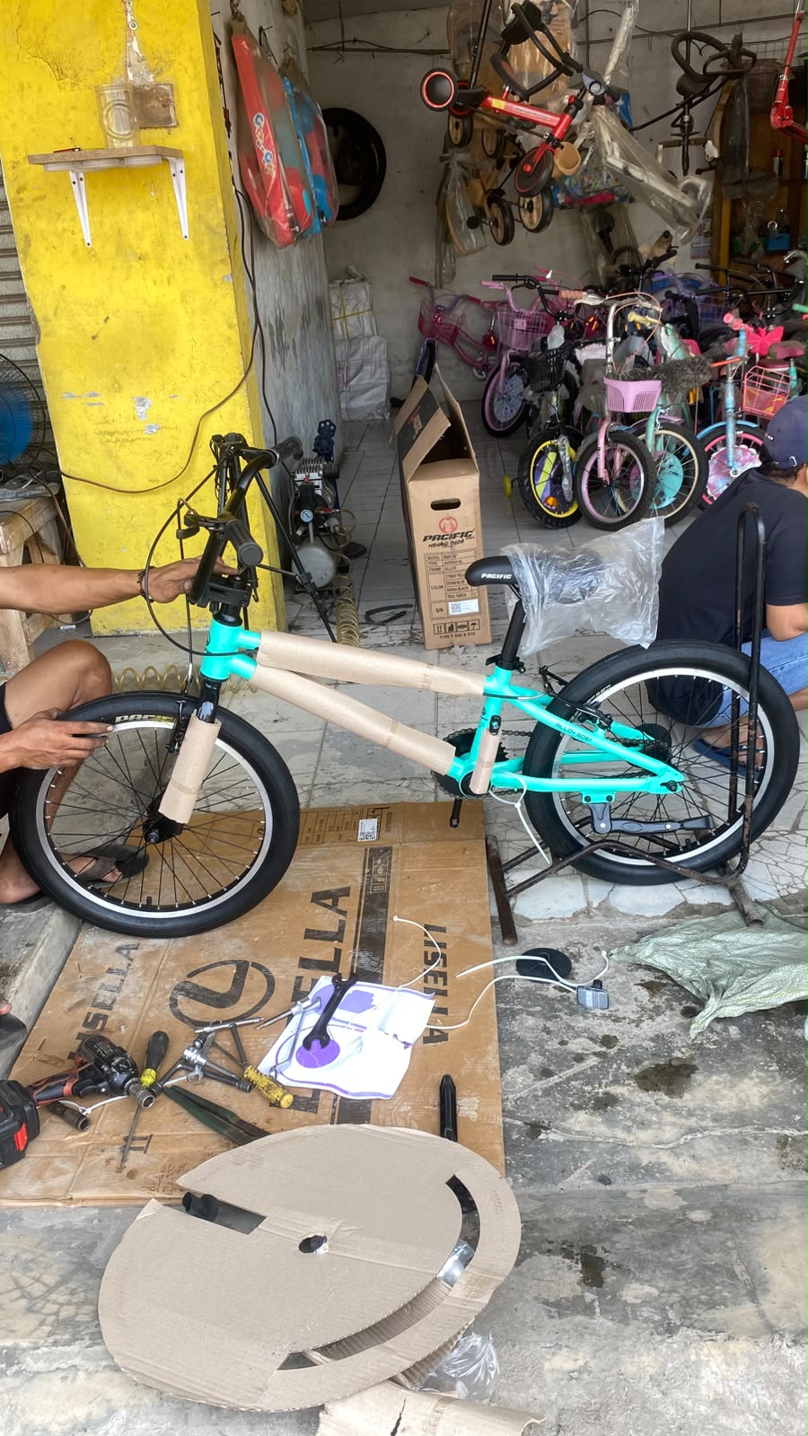 Pacific bmx ovario alloy